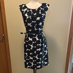 NWOT Kate Spade Black and White Dress